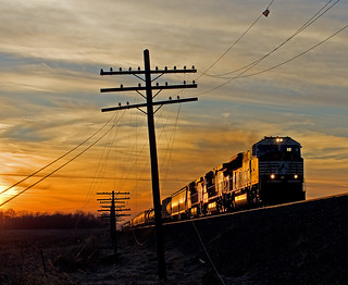 NS 2615, NS Chicago Line, Wawaka, Indiana