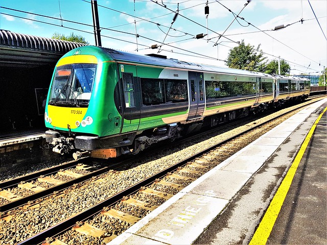 170504 at University station on a Hereford-Birmingham service