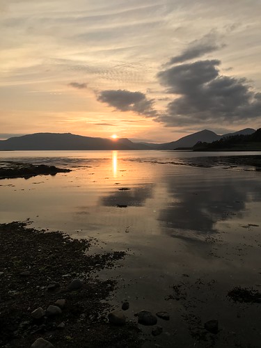 august scotland argyll appin redskyatnight sunset