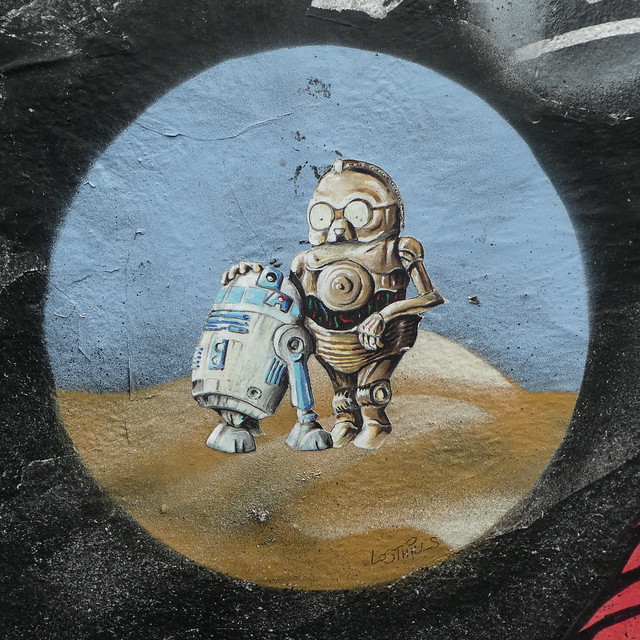 Lost Hills street art, Shoreditch