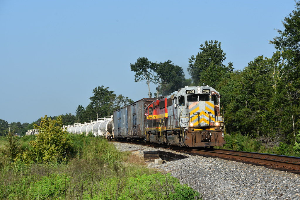 KCS GP40-3 2809-Rankin Turn | KCS Eastbound Local Freight Tr… | Flickr