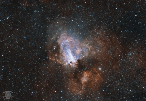 astrophotography astronomy asi1600mc space sky stars star science night nature natur nebula nightsky ngc m17 omega