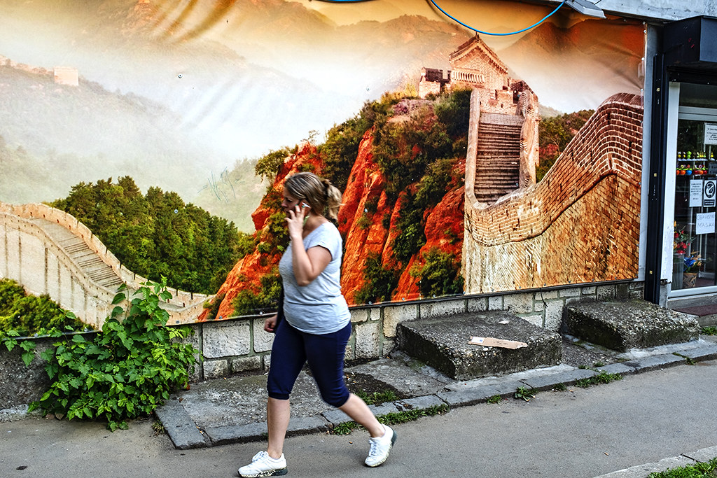 Image of Great Wall at made-in-China store in Cvetkova Pijaca on 8-12-20--Belgrade