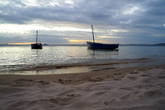 Boats at Sunset - Ramena Beach, Madagascar