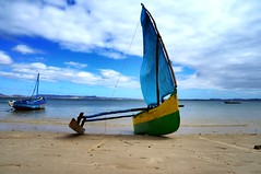 Sail Boat on Ramena Beach - Northern Tip of Madagascar