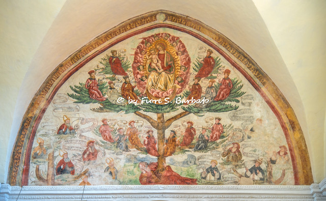 Bucciano (BN), 2020, Il Santuario della Madonna del Taburno. Affreschi.