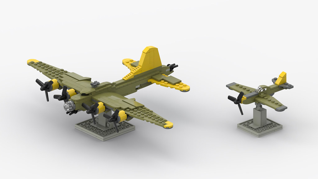 You will need a 1/4 inch drill bit to drill your holes. lego p51 mustang Th...