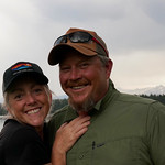 Happy couple at Holland Lake