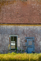 Windows and Door, Abandoned Farm, Cape Egmont Prince Edward Island