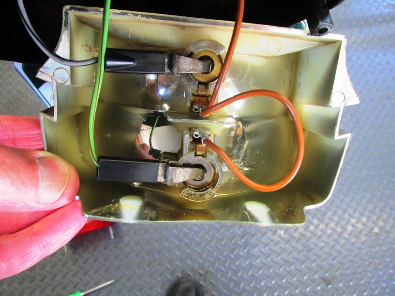 Tail Light Reflector Wiring-GREY-Black is Parking, GREEN-Red Is Stop Light