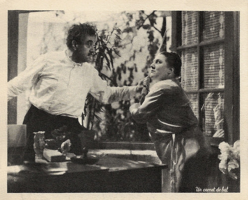 Raimu and Milly Mathis in Un Carnet de Bal (1937)
