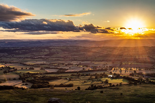 Titterstone Clee Hill Sunset