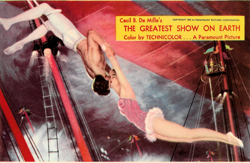 Betty Hutton and Cornel Wilde in The Greatest Show on Earth (1952)