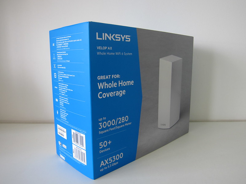 Linksys Velop MX5300 Wi-Fi 6 - Box