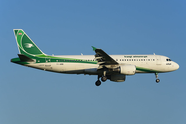 YI-ARB Airbus A320-214 EGCC 17-06-17