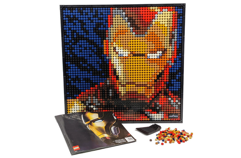 31199: Marvel Studios Iron Man LEGO Art Review