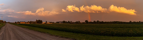 6framepano sunset rainbow