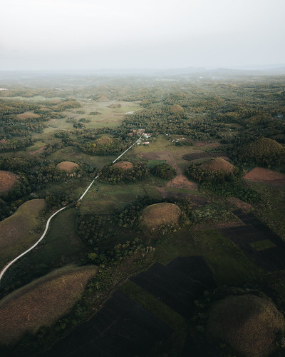 sagbayan bohol philippines chocolatehills nature landscapes travel travelling sunset drone road sun sunlight views airscapes asia