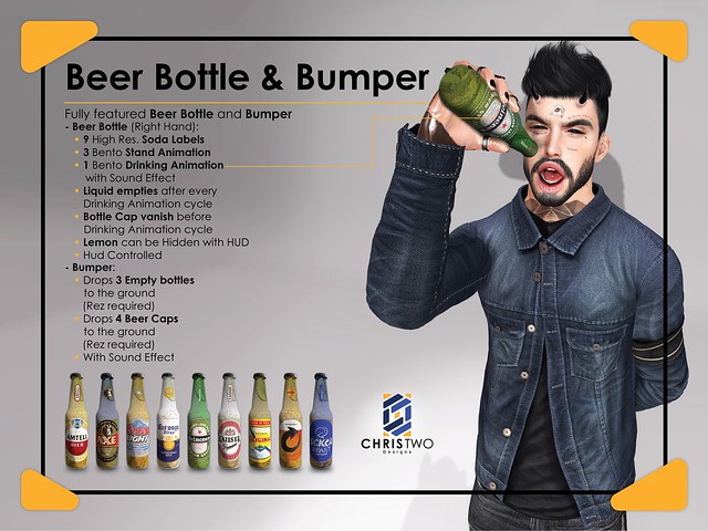 Beer Bottle & Bumper - Chris Two Designs