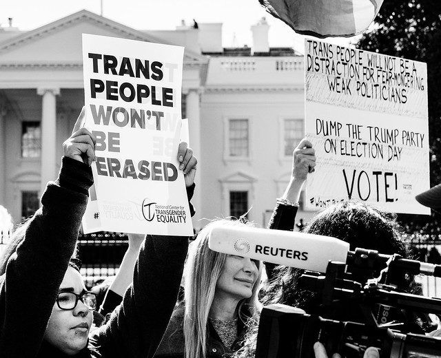 Transgender healthcare rally