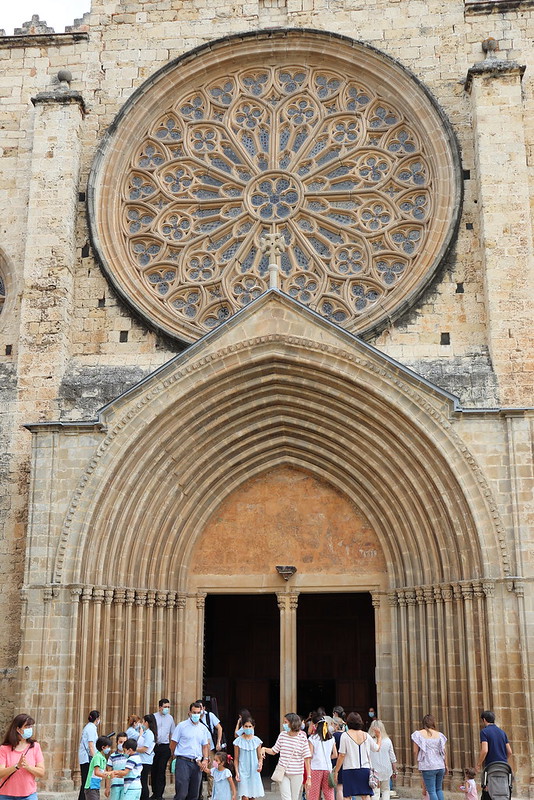fachada iglesia Monasterio de Sant Cugat