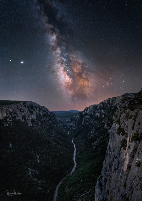Follow the river to the milky way