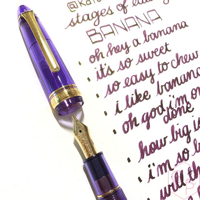 Goldspot Pens Sailor 1911S Amethyst Purple Fountain Pen 7_RWM