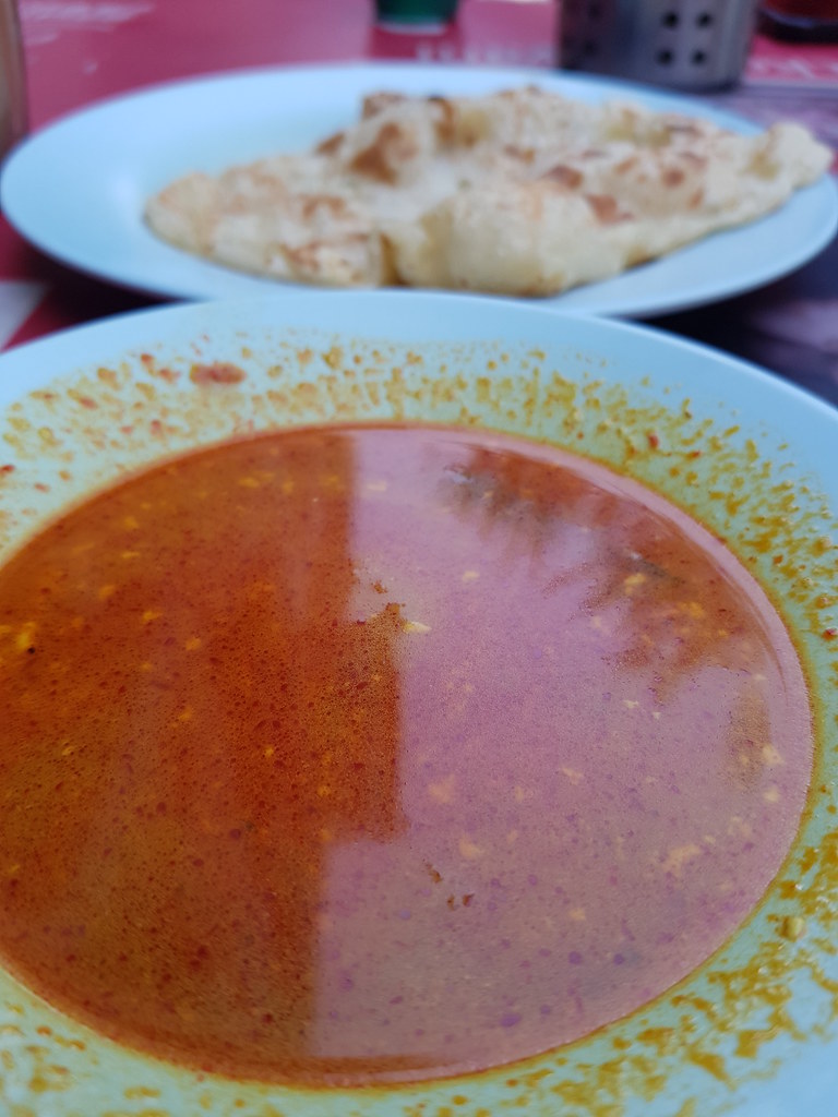 印度煎餅 Roto Canai & 印度奶茶 Teh Tarik @ Restoran Wira Curry House in Midfield Square, KL Taman Sungai Besi
