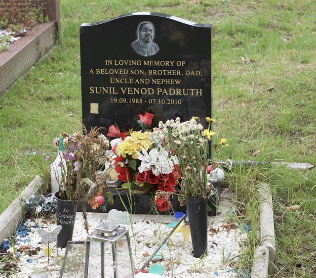 Grave of Sunil Venod Padruth