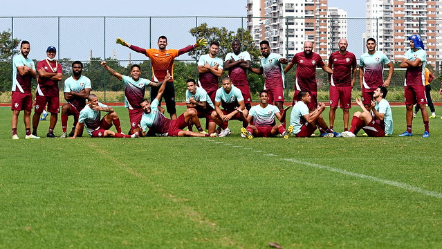 Treino do Fluminense 18/08/2020