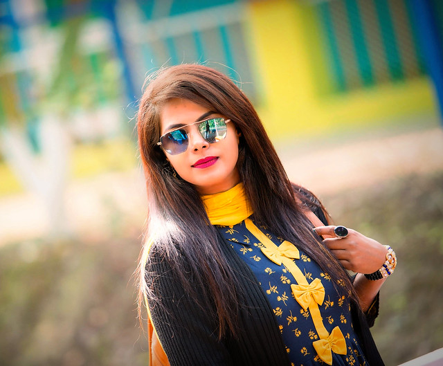 Portrait of a Bangladeshi girl  - Asian girl beauty