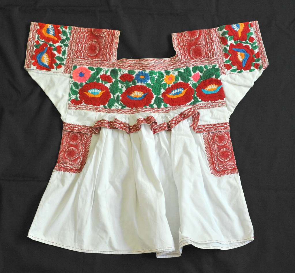 Puebla Mexico Nahua Blouse Textiles - a photo on Flickriver