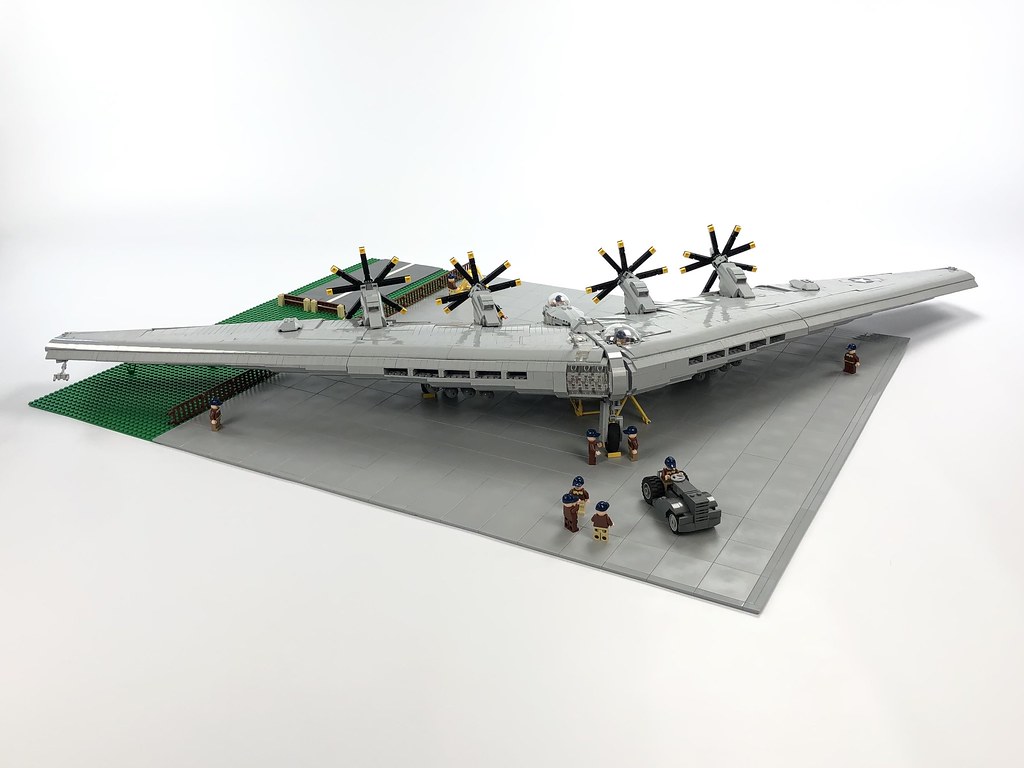 LEGO Northrop XB-35 Flying Wing MOC