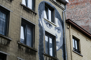 Greta Thunberg mural by street art ENCQ