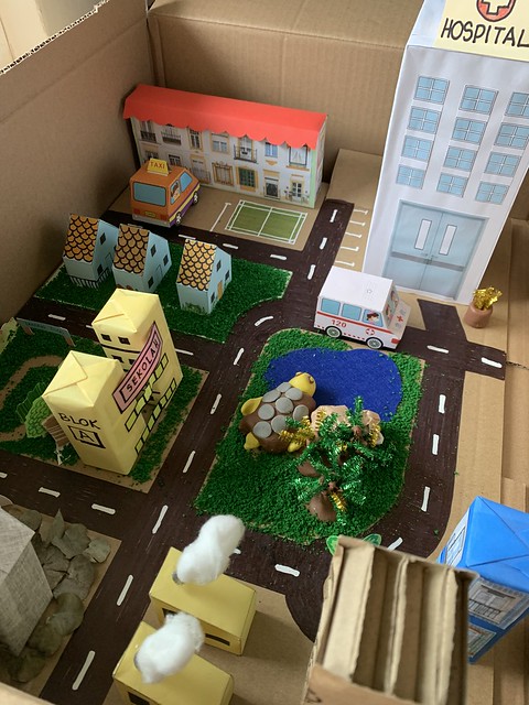 Qeeb’s School Project - Small City Town
