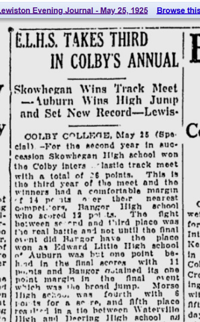 Colby meet Lewiston Evening Journal - Google News Archive Search(14)