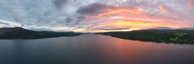 Glowing Sunset, Loch Rannoch