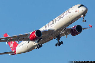 Virgin Atlantic Airways Airbus A350-1041 cn 426 F-WZNA // G-VTEA