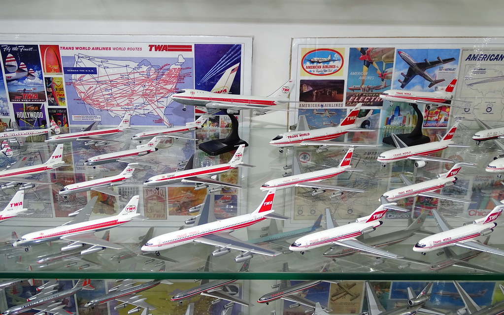 Trans World Airlines (TWA) 1:400 Scale Model Fleet