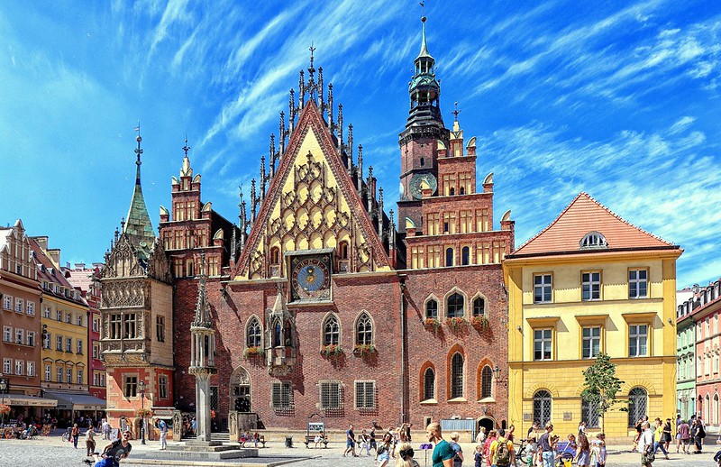 Wroclaw - Breslau Rathaus