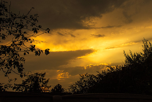 clouds wolken sunset zonsondergang