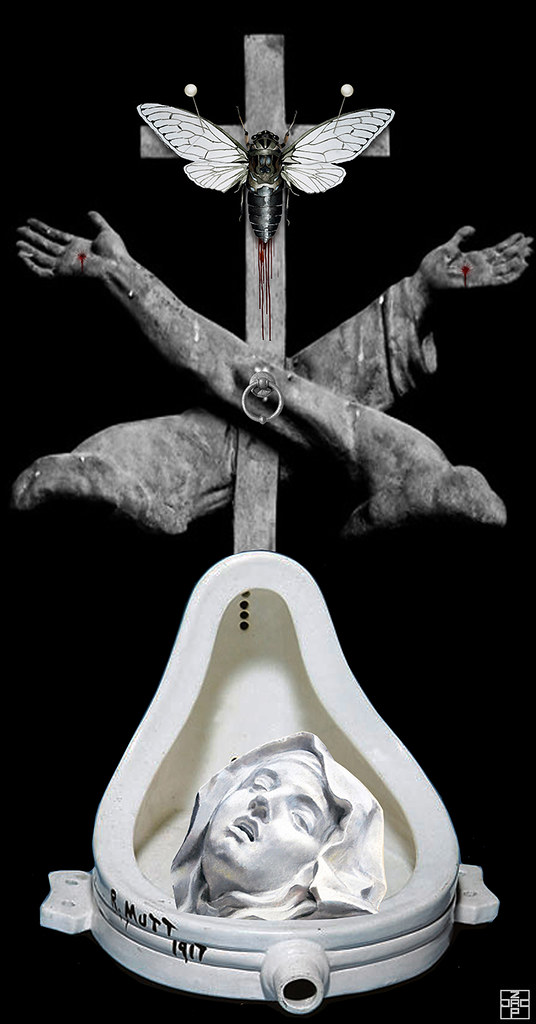 L'extase de Sainte Thérèse dans l'urinoir de Duchamp