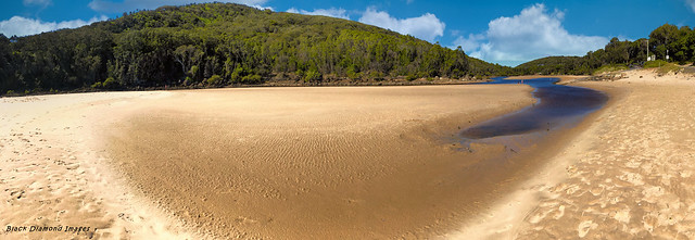 Estuary Sand Flat, Korogoro Creek, Hat Head, Mid North Coast, NSW