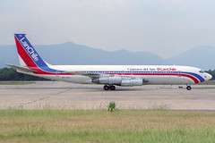 Lan Chile (Cruceros del Aire) B707-321B CC-CEI GRO 03/09/1989