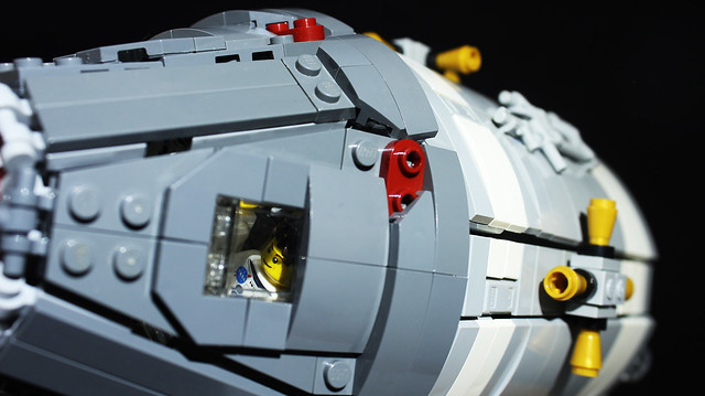Lego Apollo 11 Command and Service Module, compatible with the 10266 Apollo 11 Lunar Lander set