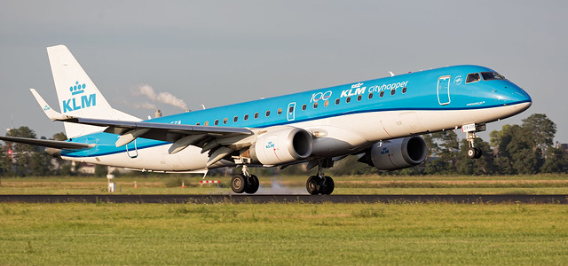 KLM PH-EZB Embtaer ERJ-190 7498 5152 2020-08-20