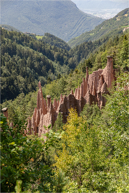 The earth pyramids of Ritten