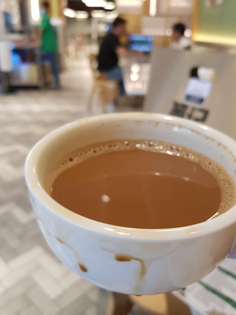 白咖啡 White Coffee rm$4 @ 等記 Little Eat Shop USJ19 Digital Mall