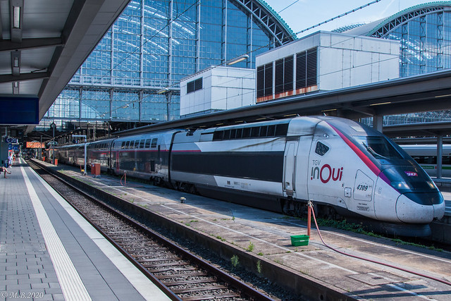 TGV 4709 | tgv 9552 Frankfurt am Main Hbf - Paris Est | Frankfurt am Main