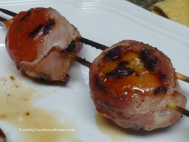 Grilled tomatoes at FromMyCarolinaHome.com